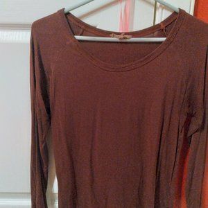 Silk brown/Aburen color shirt